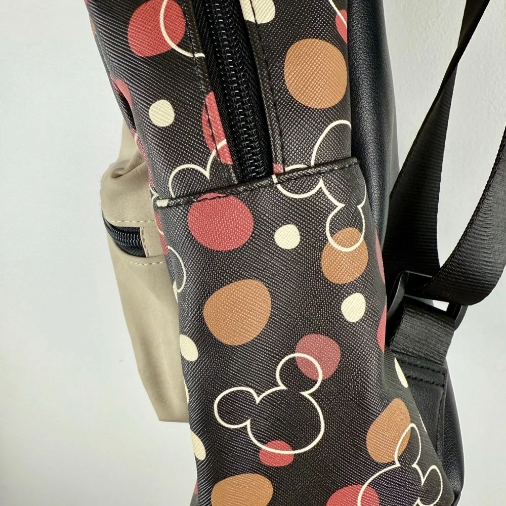 Disney Mickey Mouse‎ NWOT Mini Backpack with Ears - multicolor, Loungefly Style.